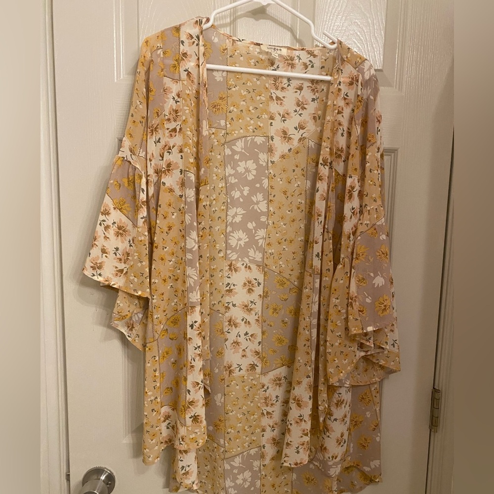 Floral Kimono‎ Cardigan